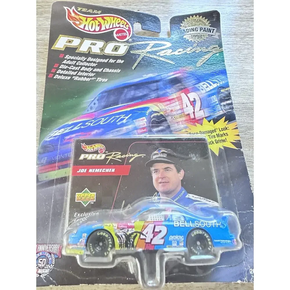 Joe Nemechek #42 Bellsouth 1998 Chevrolet Monte Carlo 1st Edition Hot Wheels H96